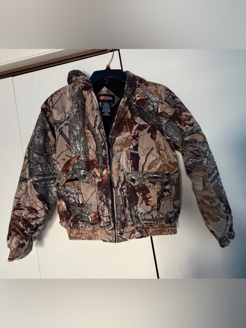 Outfitters Ridge Youth Camouflage Jacket - Brown/Green